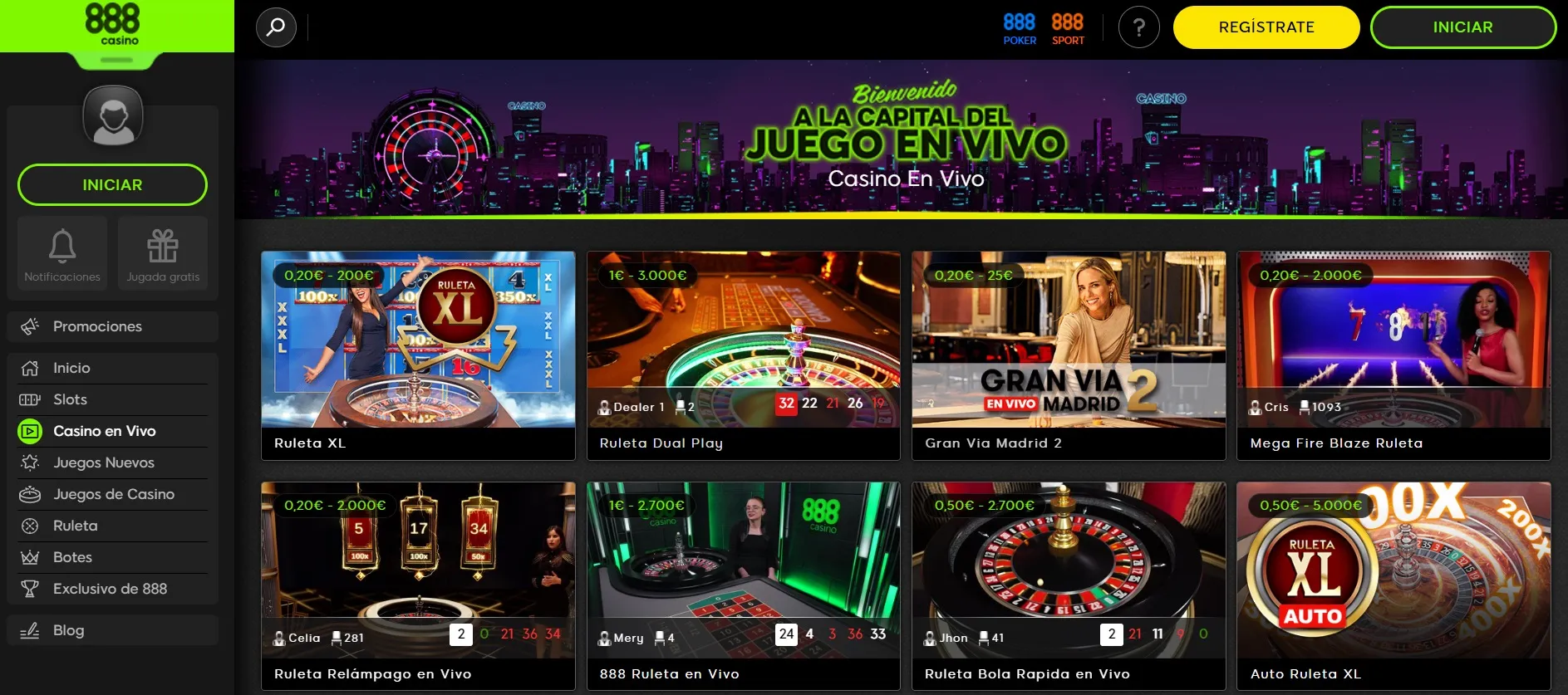 destacados casinos online