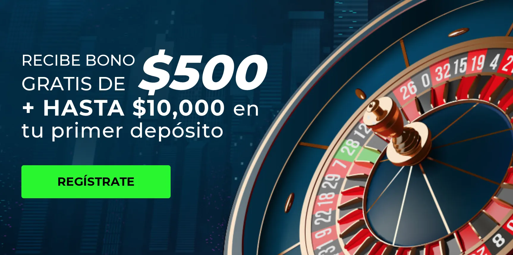 Ruleta casino online bono