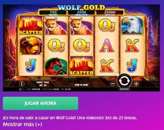 Wolf Gold slot PlayUzu