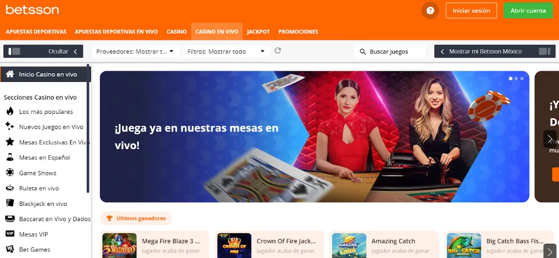 casinos online español betsson