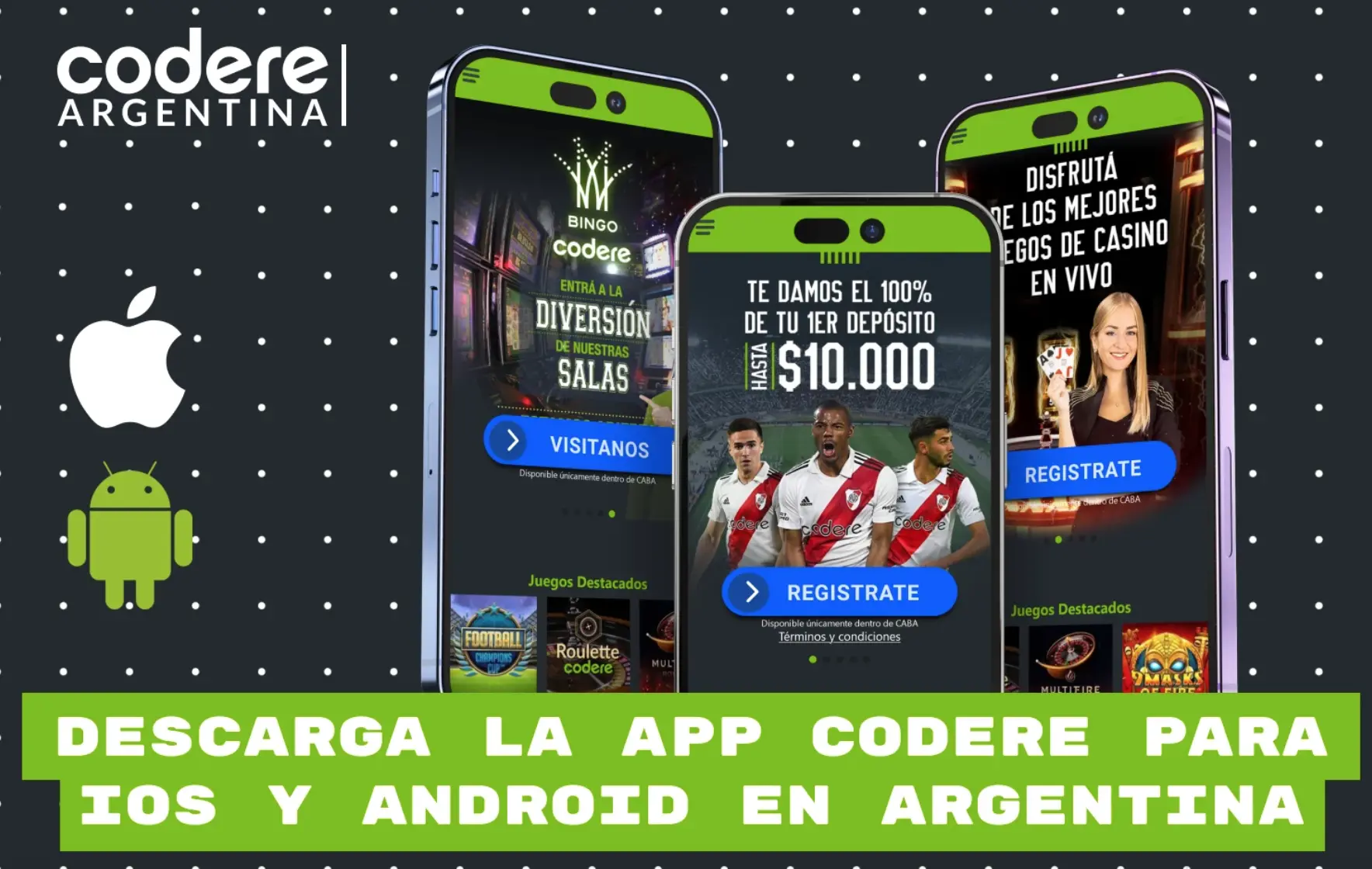 Codere app en Argentina