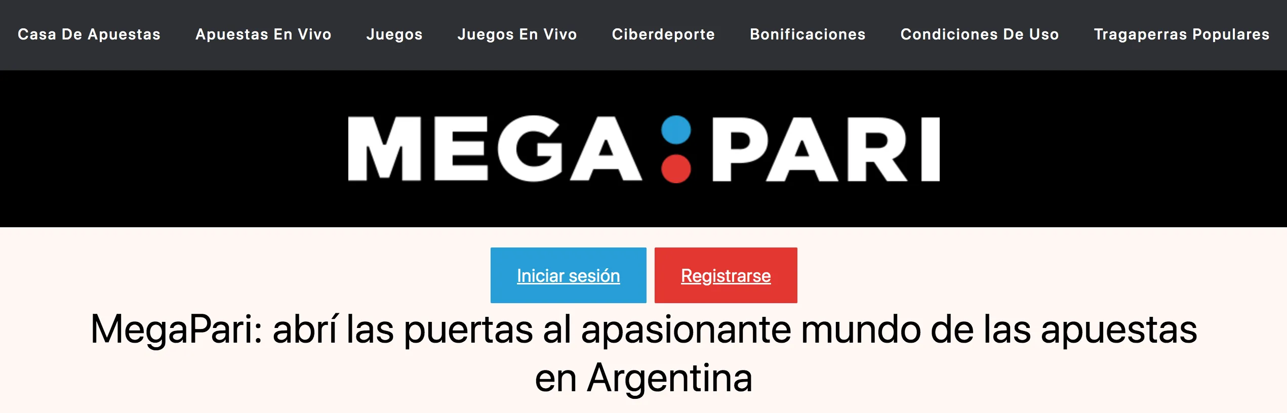 Mega Pari Argentina
