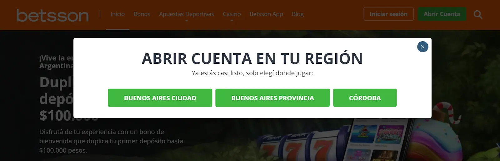 betsson argentina